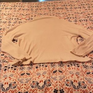 a new day ribbed mock neck shirt